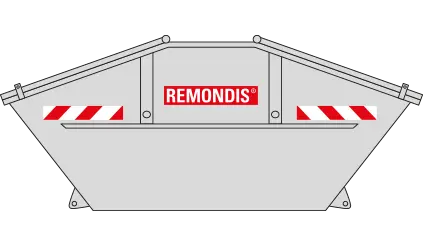 Absetzcontainer mit Deckel